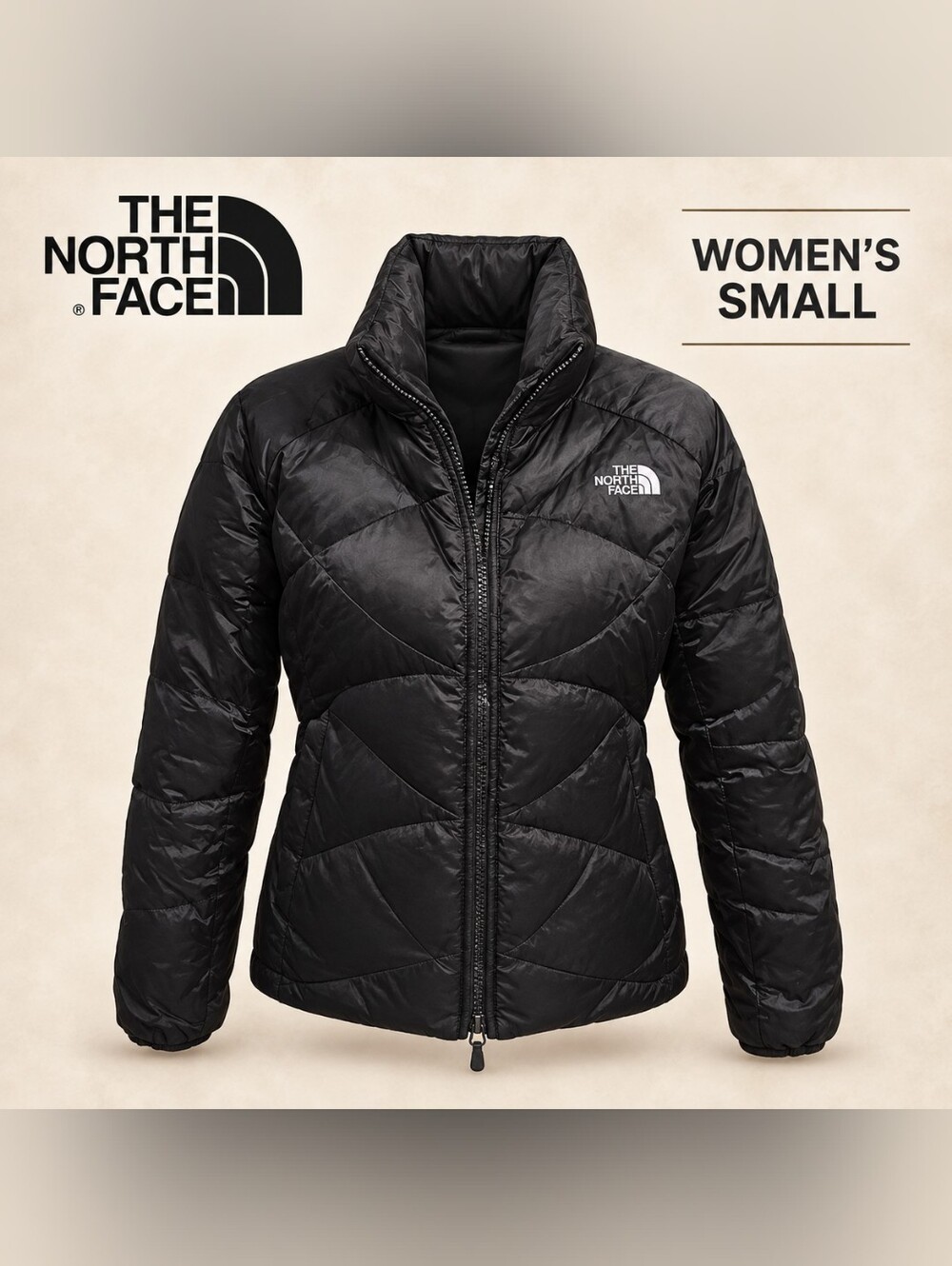 The North Face Women's Black Insulated Puffer Jacket